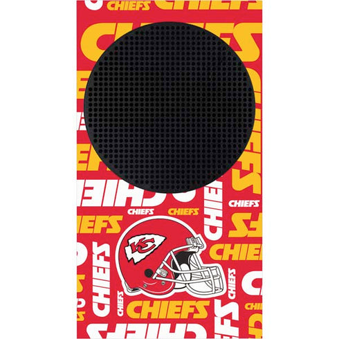 NFL Kansas City Chiefs Red Blast Xbox Series S Console Skin